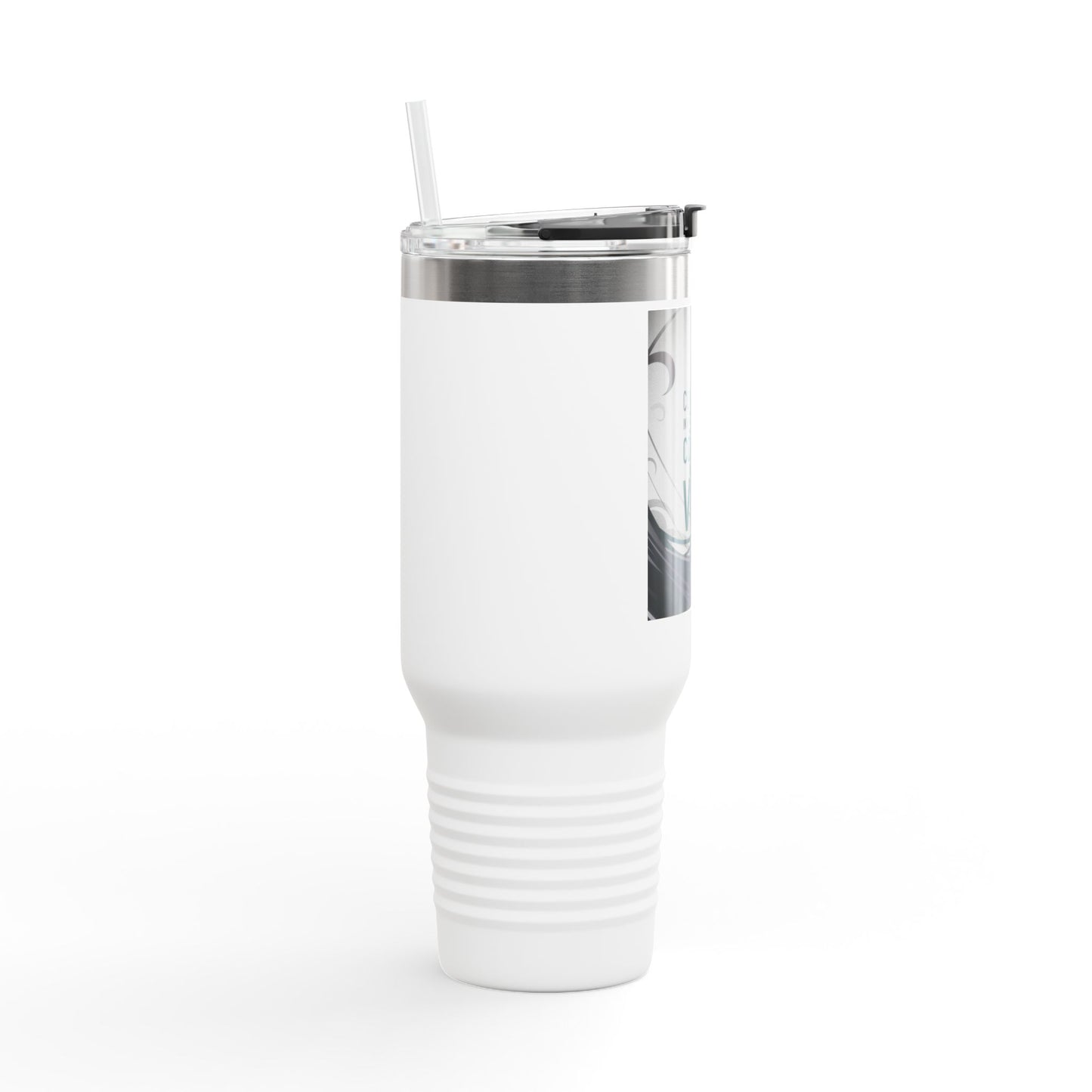 40oz Insulated Travel Mug - Currently in a Staring Contest with the Void