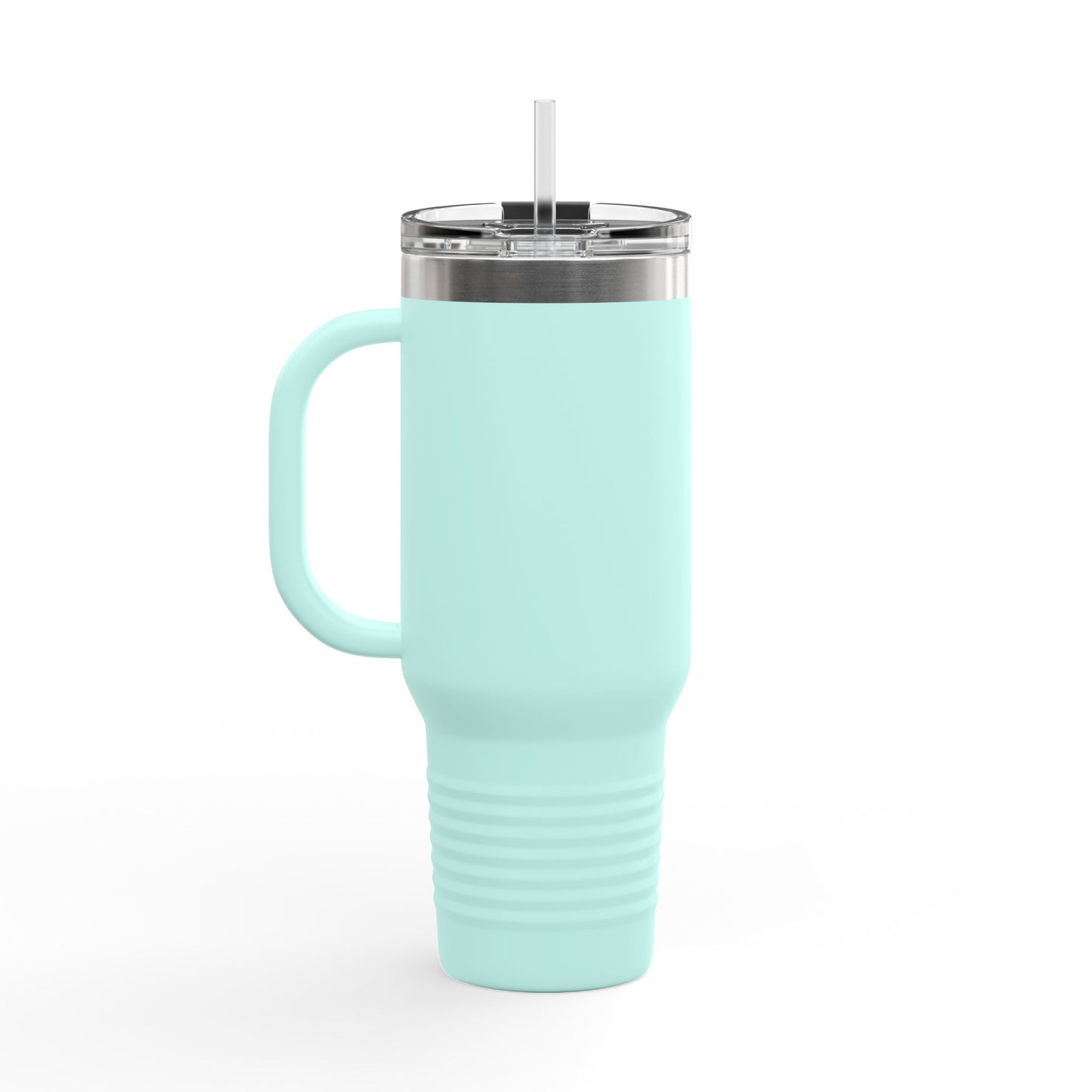 40oz Insulated Travel Mug - Currently in a Staring Contest with the Void