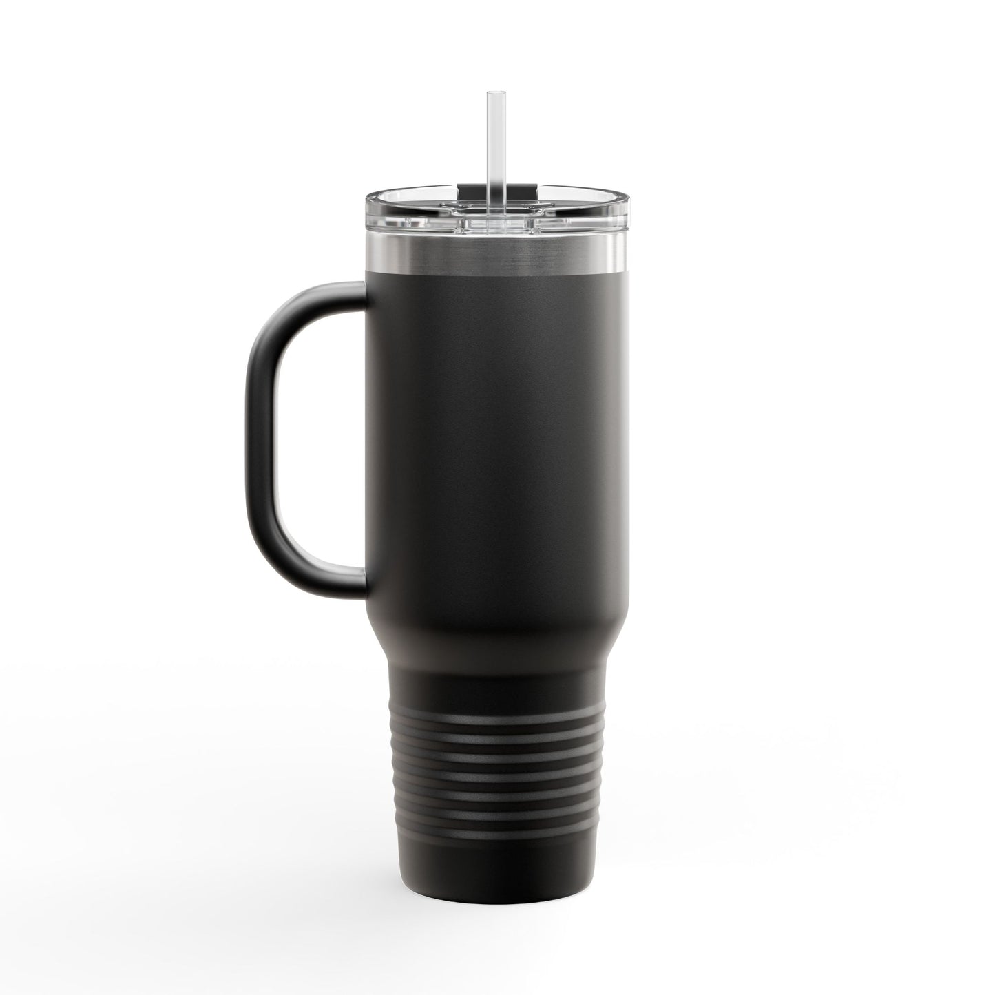 40oz Insulated Travel Mug - Currently in a Staring Contest with the Void