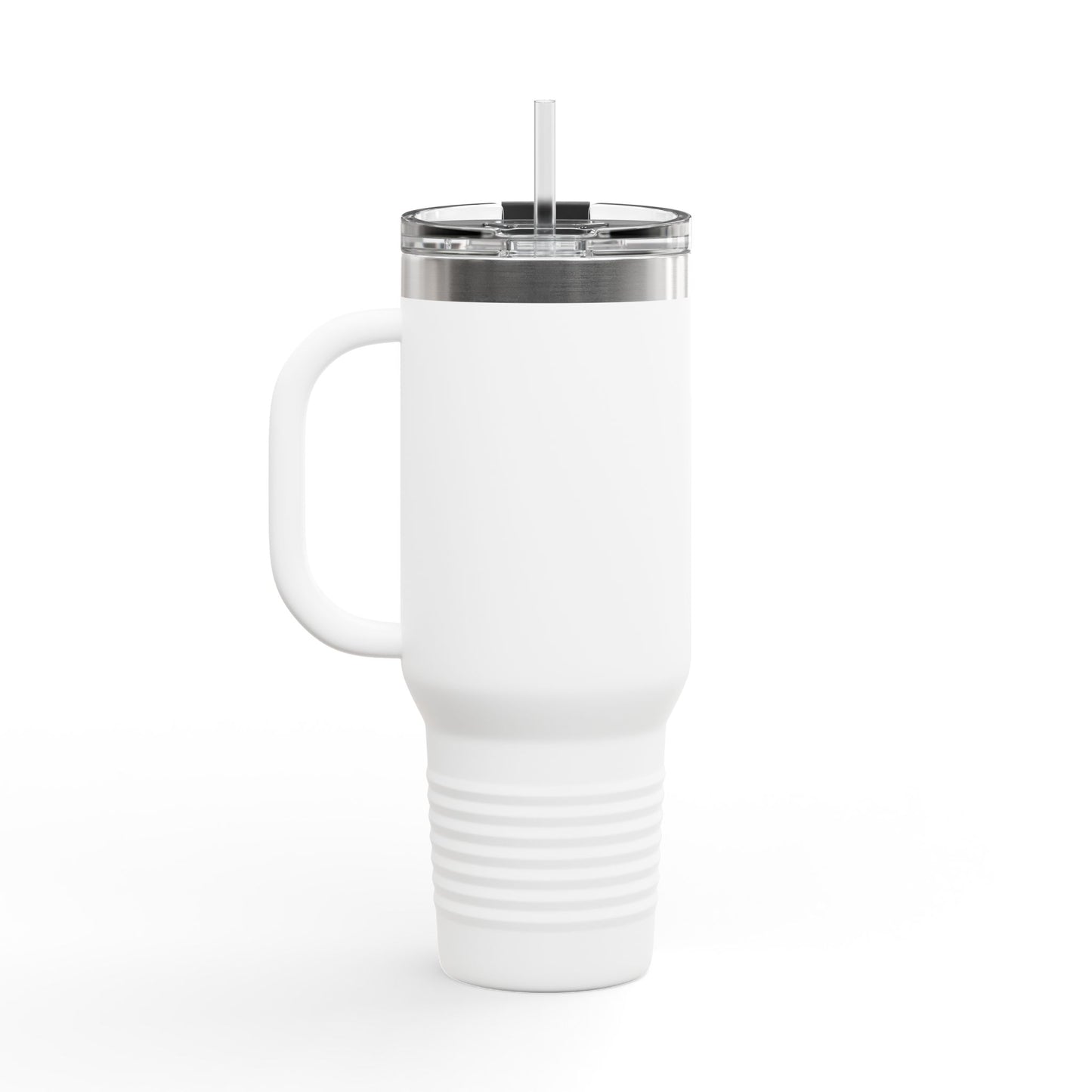 40oz Insulated Travel Mug - Currently in a Staring Contest with the Void