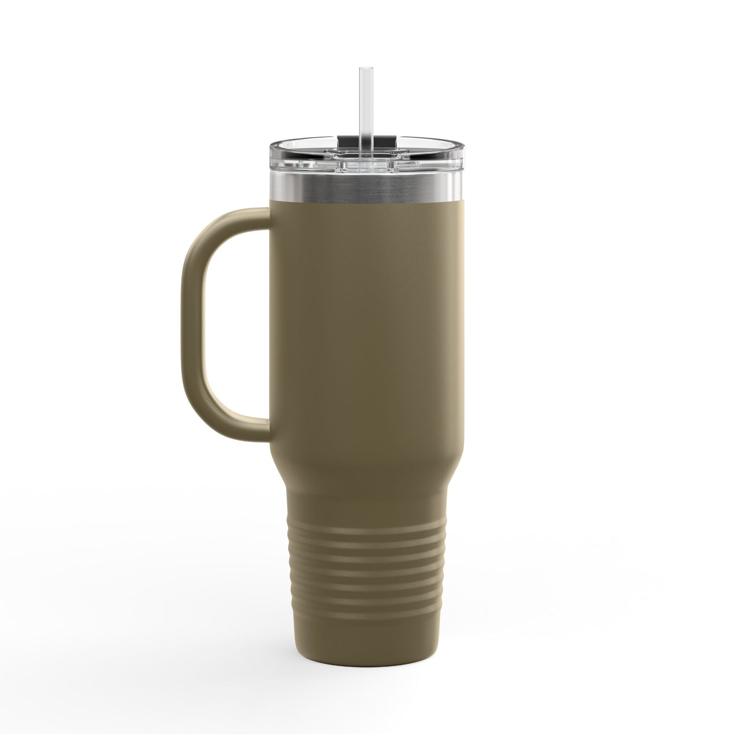 40oz Insulated Travel Mug - Currently in a Staring Contest with the Void